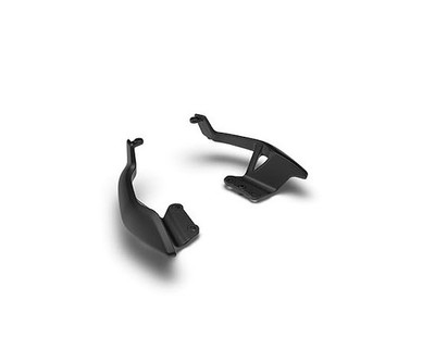 BLACK PASSENGER BACKREST MOUNT SET Fits FOR ROYAL ENFIELD HUNTER 350 KXA00141