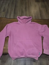 Comfrt Hoodie Maroon Red Pullover Oversized Minimalist Size Medium.