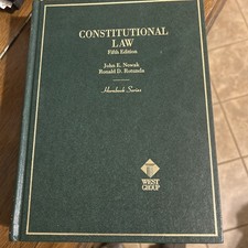 Constitutional Law 5th Edition  Hornbook Book