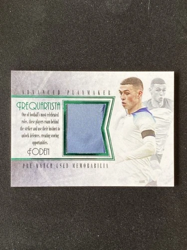Phil Foden 2024 Futera Unique Trequartista Jersey /15 #TQ13