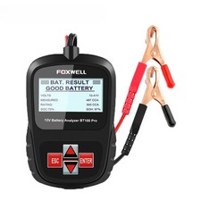 For BT100 Pro 12V Car Battery Tester Flooded AGM GEL 100-1100CCA 200Ah Tool