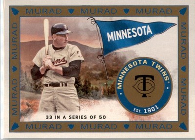 2021 Topps T51 Murad Reimagined Harmon Killebrew #MR-33 Twins