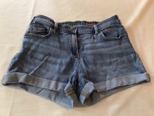 J Crew Girls Cuffed Denim shorts, Size 14