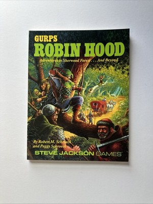 GURPS Robin Hood Steve Jackson Games SJG01695 6046 1992