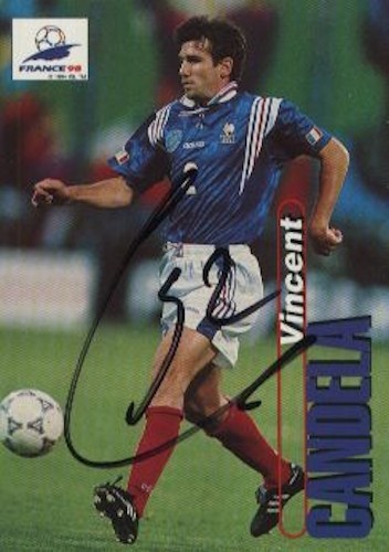 Vincent Candela - France - Signed Trading Card - COA (75938)