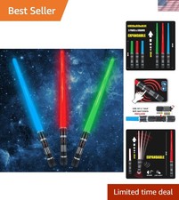 Colorful Light-Up Swords with FX Sound - Ideal for Halloween Birthday Gifts