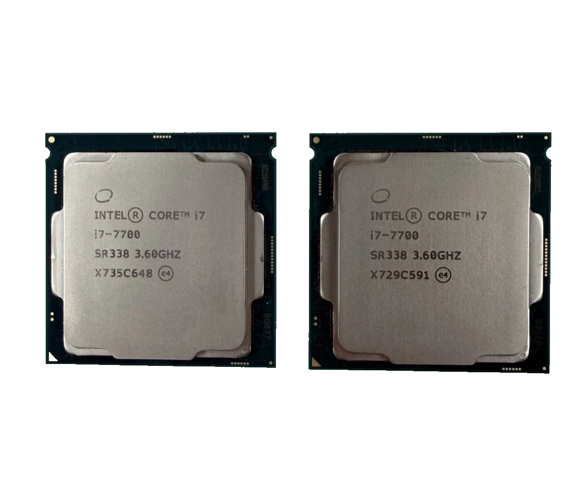 Intel Computer Processors Intel Core i7-7700 Processor Model for
