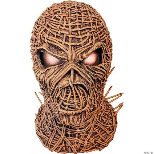 Iron Maiden Eddie The Wicker Man Latex Mask – Officially Licensed | One Size - Picture 1 of 3