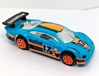Vintage Hot Wheels 1996 Motorized X-V Racer #17 Slot Less Race Car 3508WD Mattel