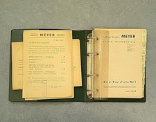 Alter MEYER Katalog (1962) Sanitär Großhandlung Sehr Guter Zustand Unikat