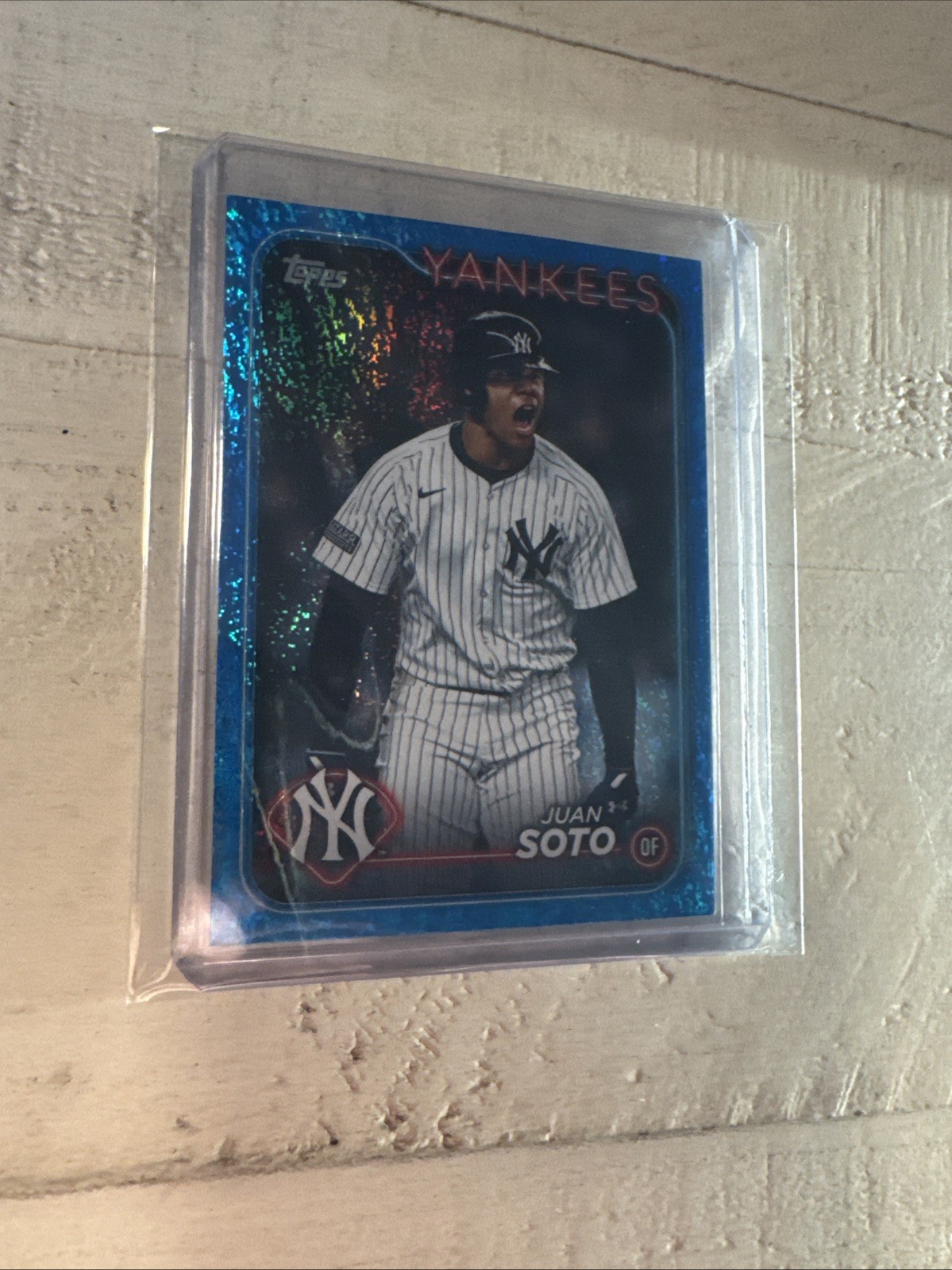 2024 Topps Update Series - Juan Soto #US1 Blue Holo Foilboard /999