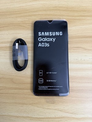 Samsung Galaxy A03s - Black - 32GB - (Unlocked) - Smartphone