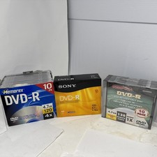 Lot Of 3 New DVD - R 4.7 GB