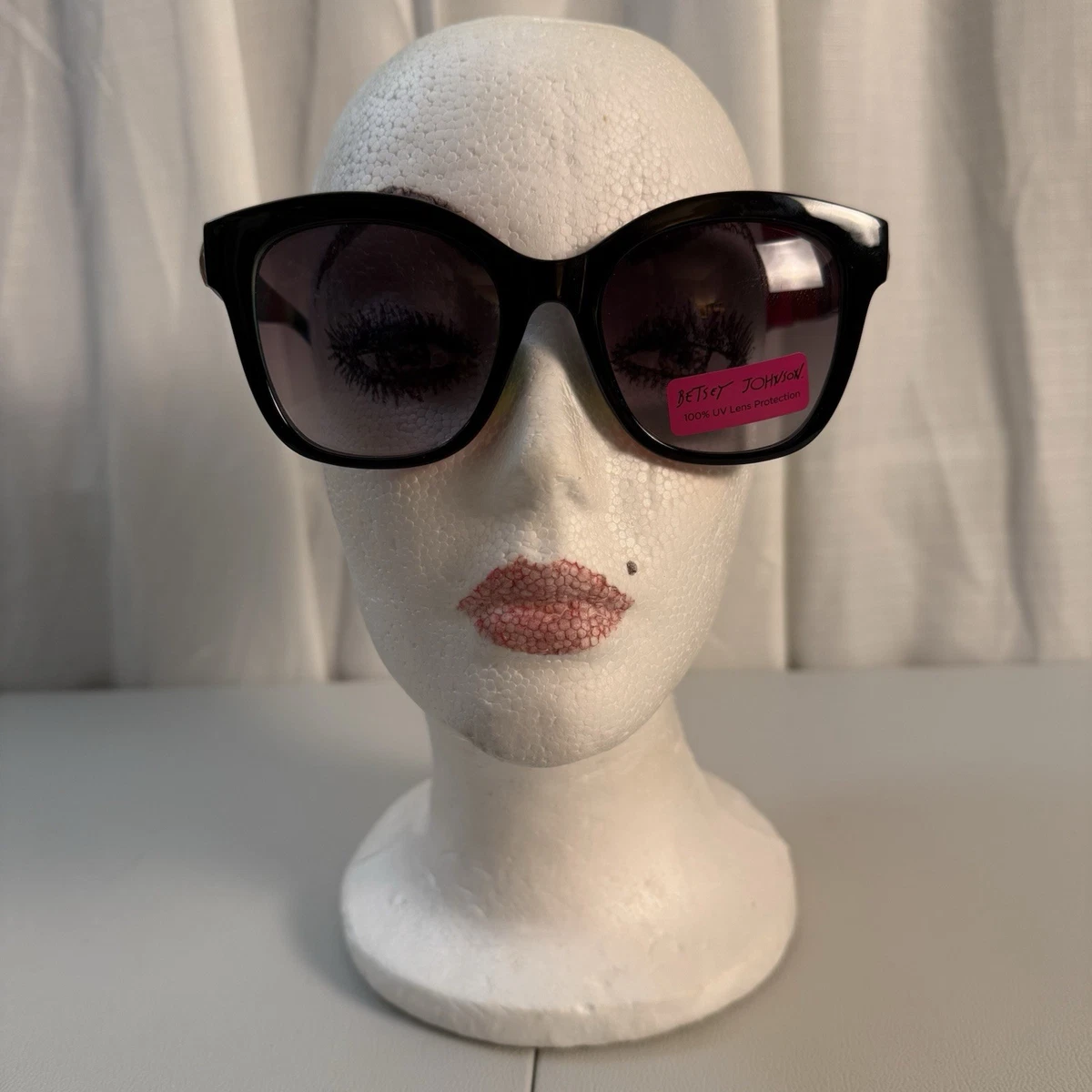 BETSEY JOHNSON Raven Rhinestone UV Sunglasses 23 Betsey Johnson Women main image 2