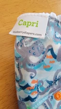 2 Capri Blueberry Cloth Diaper Covers Size Small And Size Medium: Under The Sea