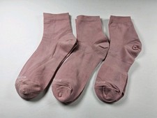 Bombas Lightweight Quarter Socks Lot Of 3 Pairs Size S