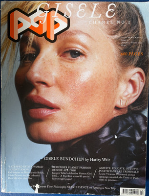 The Pop magazine (The Face) 2015 AW issue 33 - Gisele