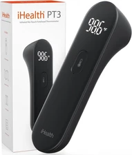 No-Touch Digital Forehead Thermometer for Adults, Babies, Kids- FSA HSA Eligible
