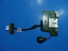Dell Inspiron 13 5378 13.3" USB Card Reader Board w/CMOS Battery & Cable 3GX53