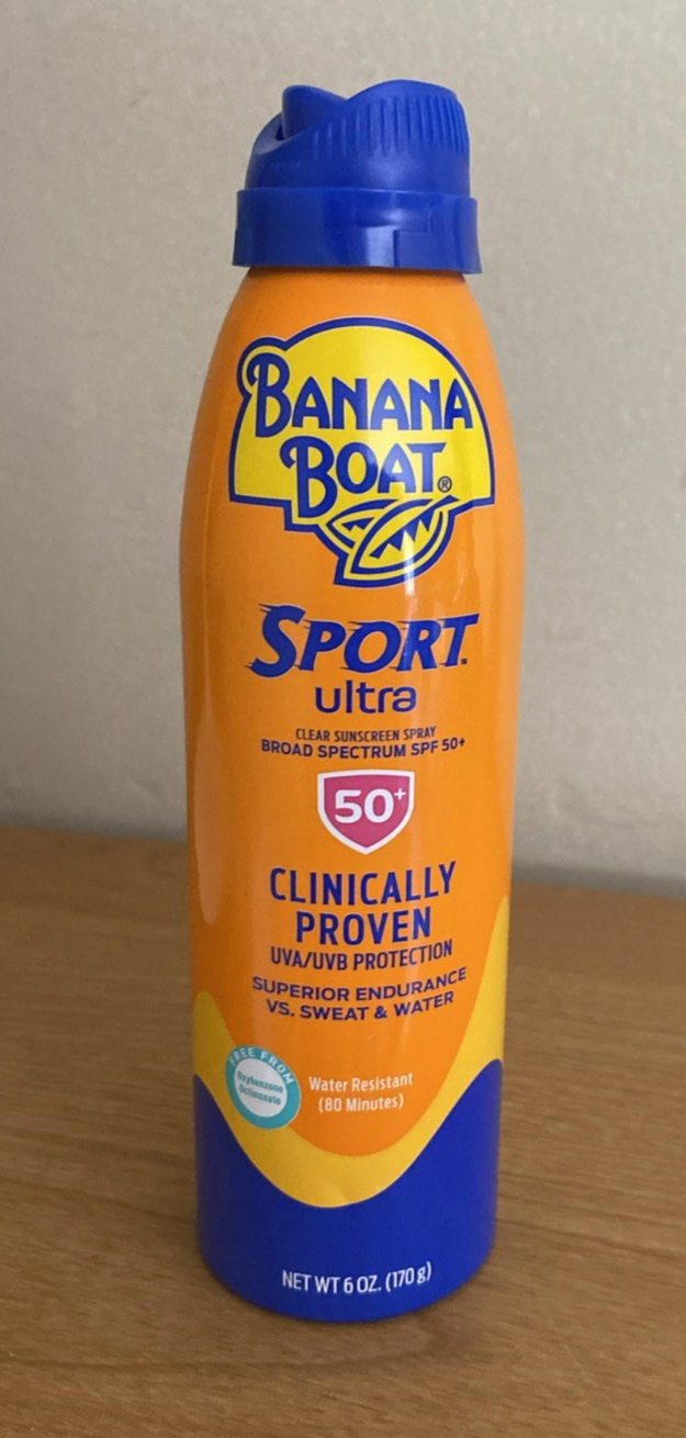 Banana Boat Ultra Sport SPF 50+ Clear Sunscreen Spray 6oz - Combine & Save-image
