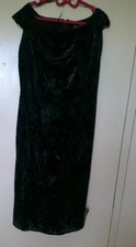New with tags Black Velvet Devore Dress Size 24
