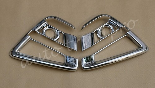 Lámpara antiniebla trasera delantera cubierta moldeadora para párpados para Mazda CX-5 2016 acabado cromado - Imagen 4 de 8