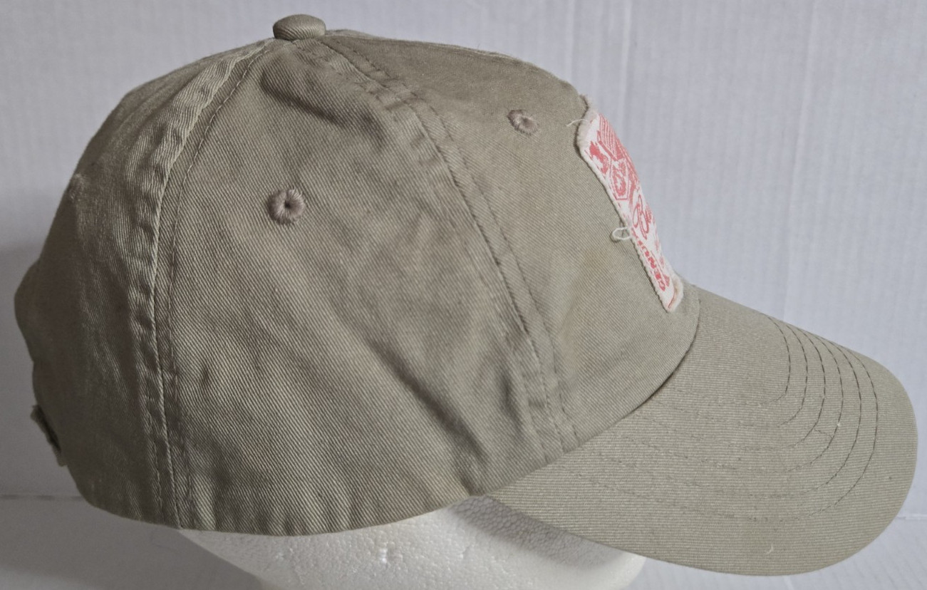 Budweiser Beer Patch Beige Adjustable Baseball St… - image 7