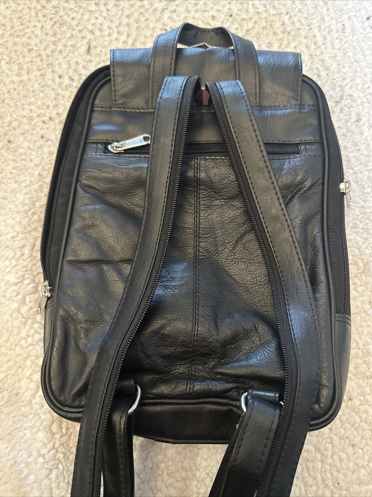 Harley Davidson Backpack purse genuine leather Gem