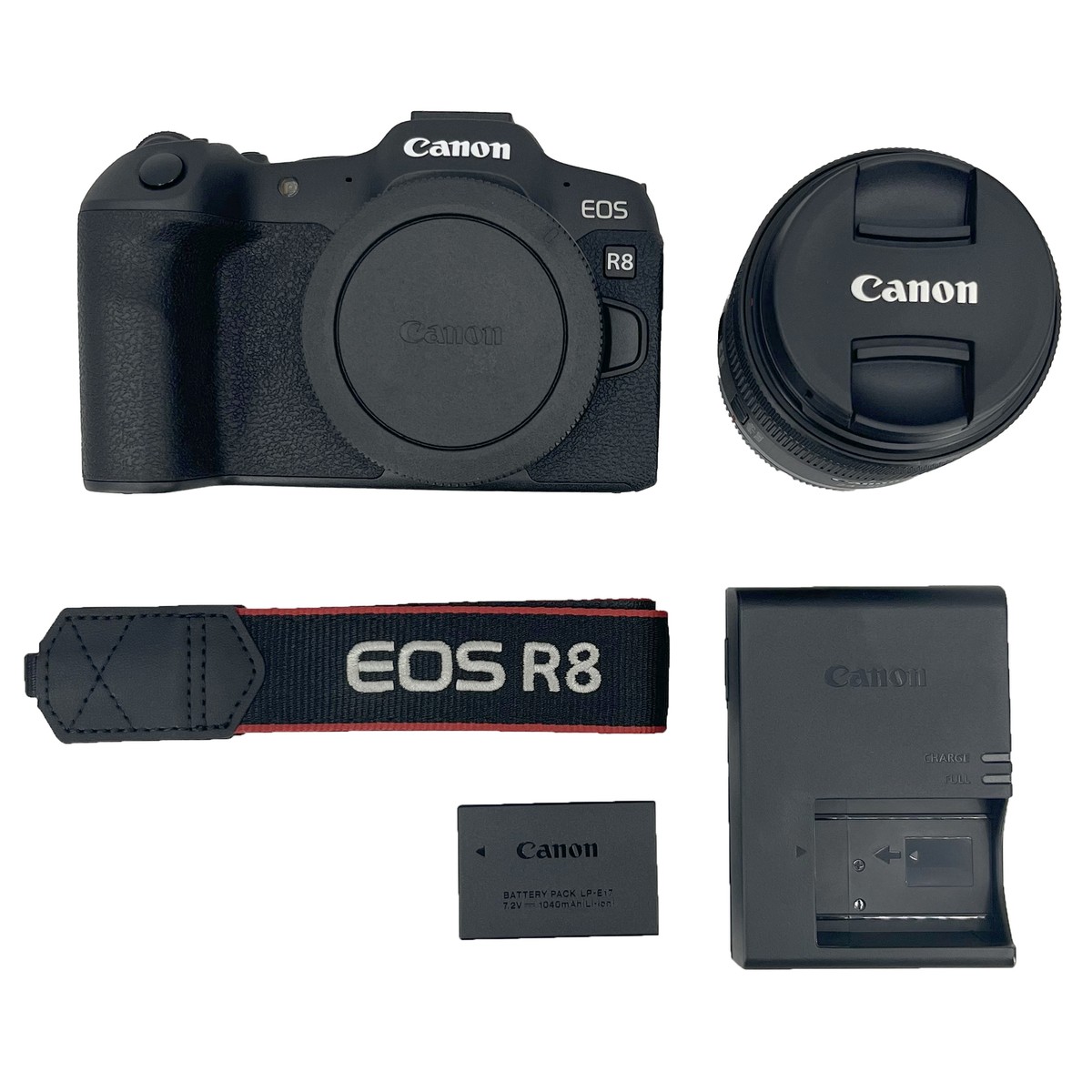 Canon EOS R8 Mirrorless Camera w/24-50mm IS STM Lens Kit - Full