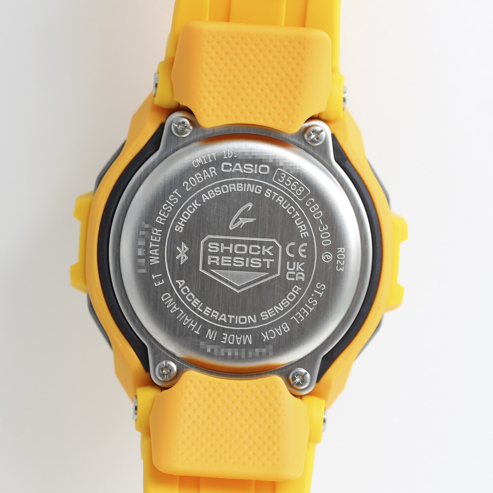 CASIO G-SHOCK GBD-300-9JF GBD-300 GBD-300-9 Quartz Digital Yellow