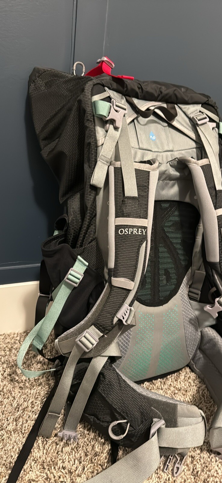 Osprey Women's Backpack Black Ariel Plus 60 eBay