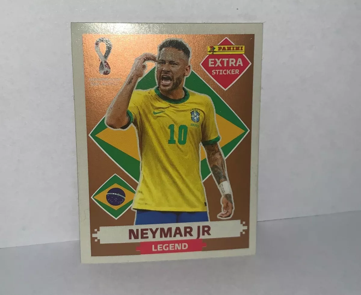 Panini Neymar Jr. Gold Xtra World Cup Qatar 2022 New Excellent Conditions