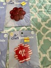 NIP Jo-Ann Craft Essentials Lot Of 14  Pin Back Puffy Fabric Flower Pins  2003 — photo 5