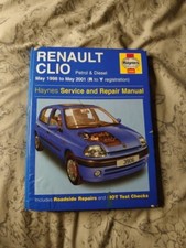 Renault Clio Service and Repair Manual (May 98-01) by A. K. Legg, Peter Gill...
