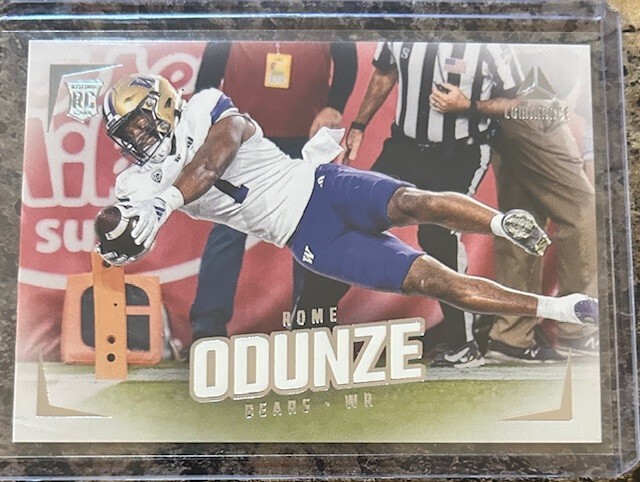 2024 Panini Luminance Rome Odunze #185 Horizontal Rookie Bears RC