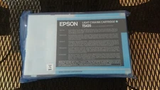 2016 Genuine Epson Light Cyan T5435 Ink Stylus Pro 4000 7600 9600 110ml New