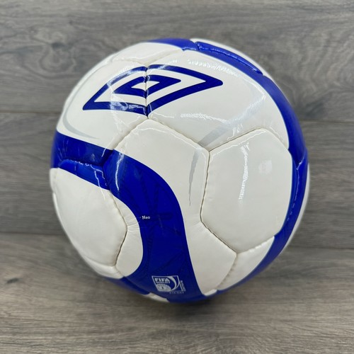 Umbro Neo Endurance Match Soccer Soccer Ball White Blue FIFA NCAA NFHS