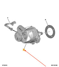 Maître-cylindre de frein Peugeot 3008