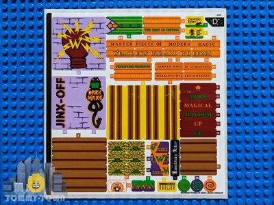 Lego Harry Potter STICKER SHEET ONLY for Lego set 75978 Diagon