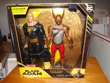 BLACK ADAM & HAWKMAN 12" 1ST ED EXCLUSIVE FIGURE TARGET SPIN MASTER NIB 2021