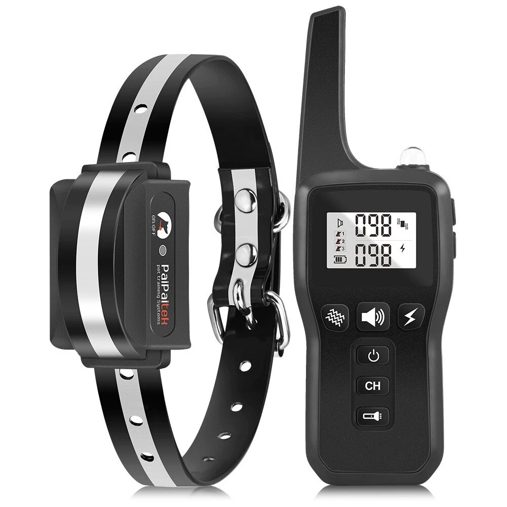Waterproof 3280 FT Remote Dog Shock Training Collar Rechargeable Pet Trainer
Opens in a new window o