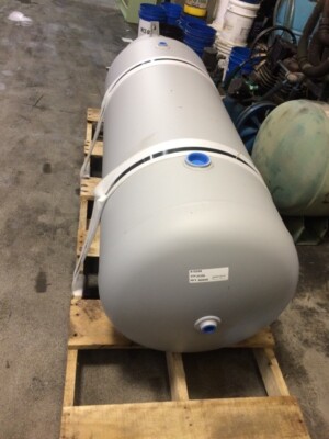 200 Gallon vertical air receiver tank