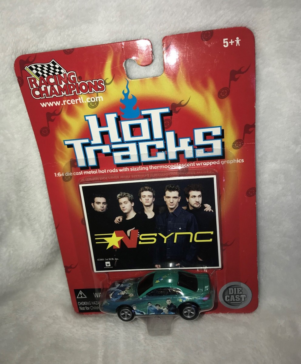 New VTG 2001 Racing Champions Hot Tracks NSYNC 1:64 Metal HotRod