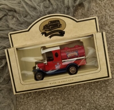 Vintage Lledo Walkers Chips Pflanzenöl Modell LKW verpackt