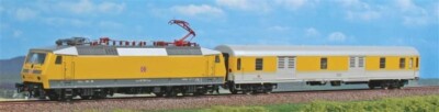 ACME 70075 Set DB Netz BR 120 Gelb + Kofferraum Dms322 Gelb/Weiß