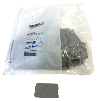 44 x Phoenix Contact D-ST 2,5 Abschlussdeckel für Klemmen 3030417