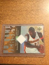 2006-07 UD Reserve Basketball Game Jerseys # UD-JR Jason Richardson