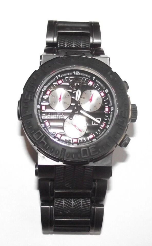 RARO Edição Limitada INVICTA Sea Base Relógio de Quartzo Masculino Preto MSRP $1795 - Imagem 2 de 4