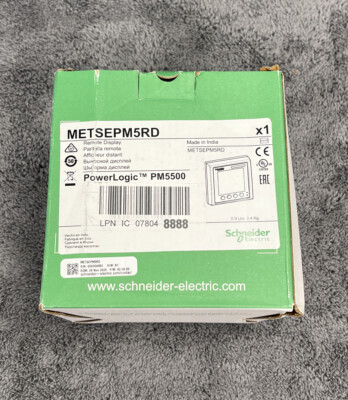 Brand New Schneider METSEPM5RD Power Logic PM5500 5RD Remote Display