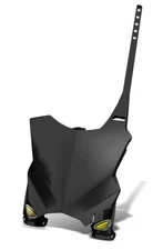 Cycra Black Stadium Front Number Plate For Kawasaki KX 250 F 2017, 450 16-17